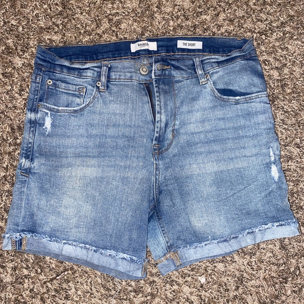 Women's Blue Denim Shorts